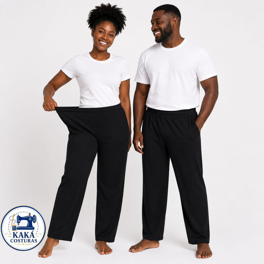 Calça Calçolu de Ração Unissex em Oxford Premium – Confortável, Ajustável e com Excelente Caimento