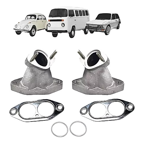 Pezinho Suporte Coletor Admissão Vw Fusca Brasilia Kombi