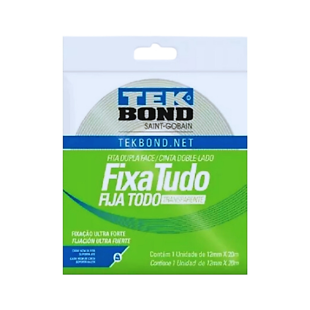 TK FITA ACR DUPLA FACE INT 12MMX20M BLISTER