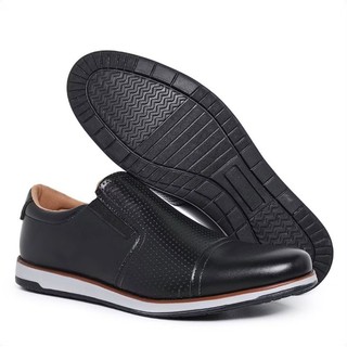 Sapato Masculino Casual Oxford Elástico Calce Facil - 7220 Novidade