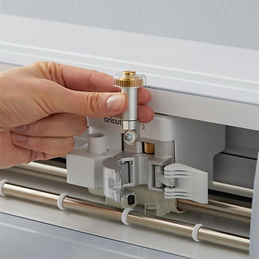 Kit de Lâmina Rotativa para Tecidos Cricut, Prata, Alta Precisão — imagem 2 de 2