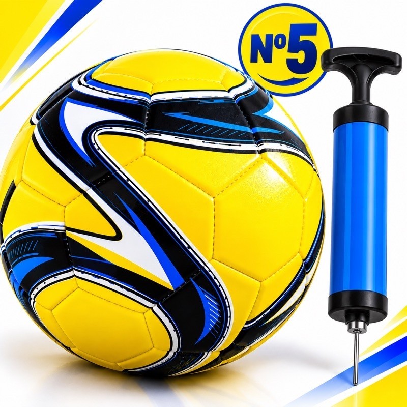 Bola de Futebol Campo Quadra Com ou Sem Bomba Enviada Vazia Costurada Reforçada