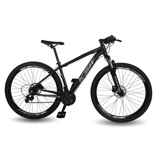 Bicicleta Aro 29 Ksw 24 Marchas Freios a Disco, K7 e Suspensão