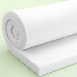 Colchonete de solteiro D28 188x78x4 cm. Feito da lateral dos blocos industriais de espuma