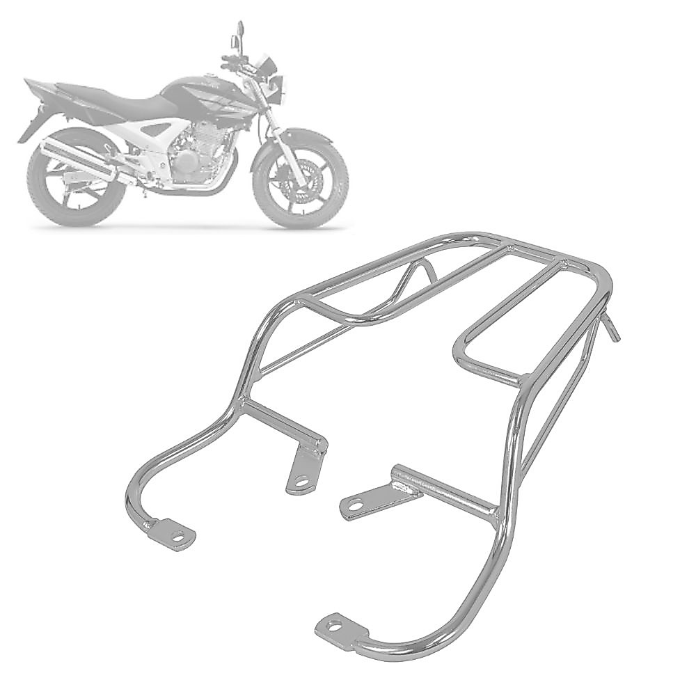 Bagageiro Sansão Churrasqueira Pro Tork Compatível Com CBX 250 Twister 2001 a 2