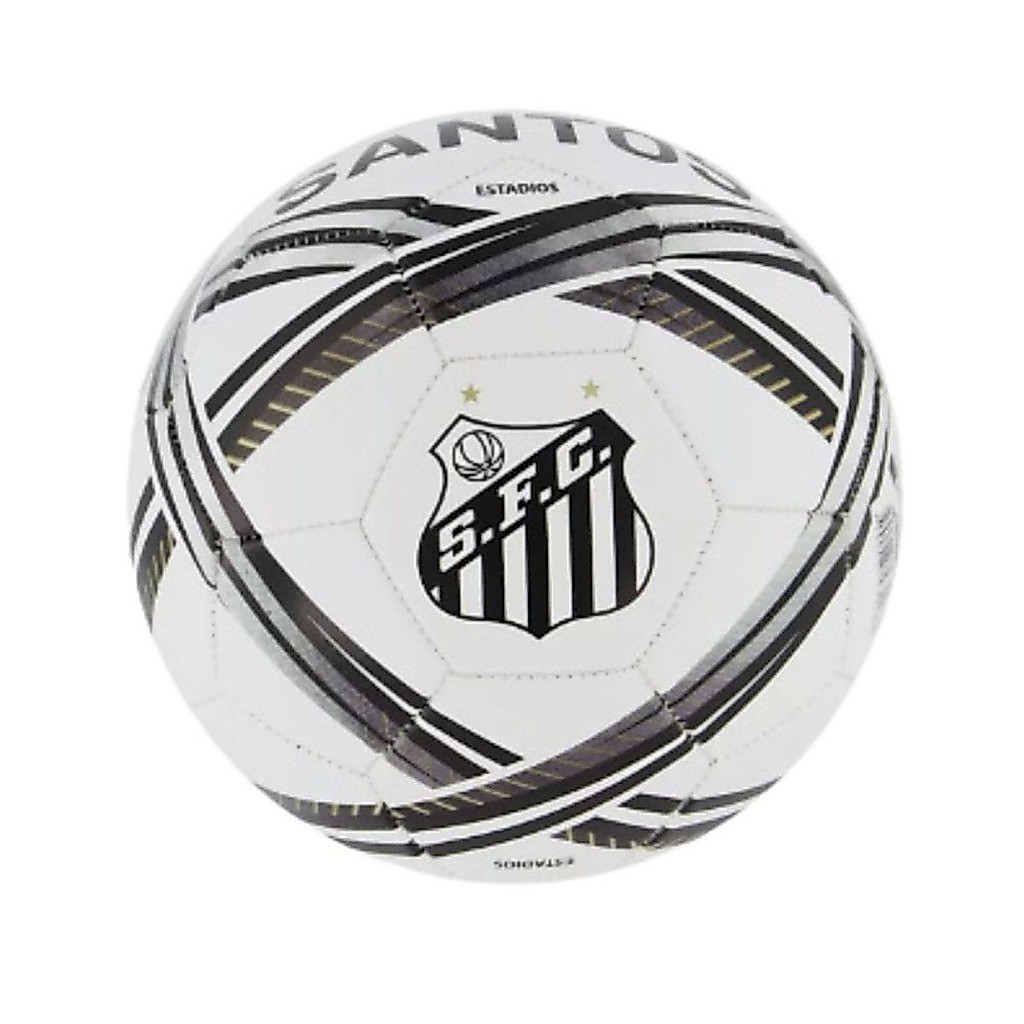 Bola do Santos Futebol Campo Oficial 5 Licenciada Costurada