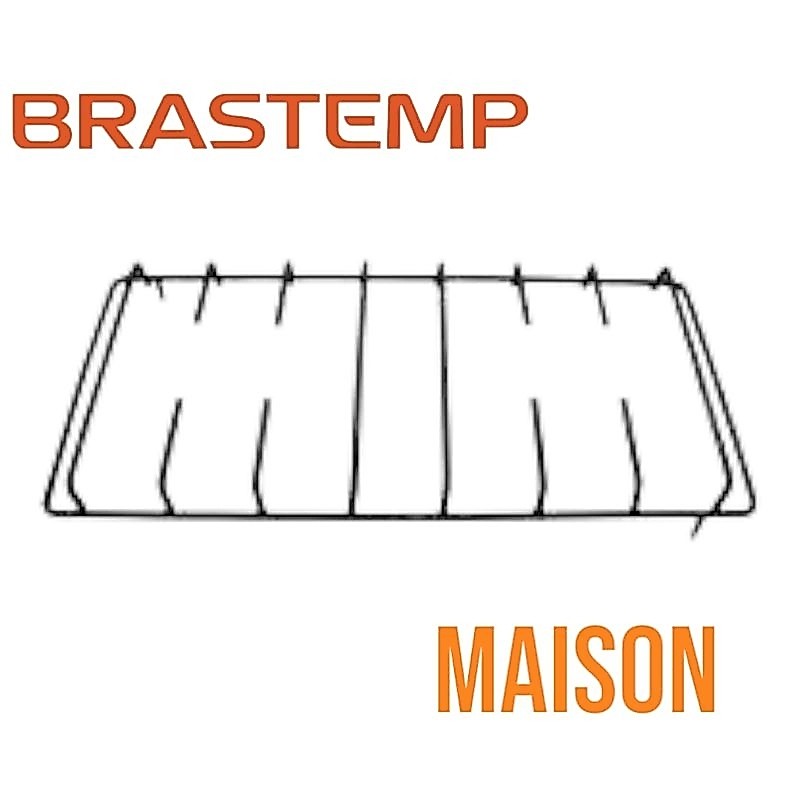 Grelha Fogão Brastemp Maison Alta Grade Pino Lateral Antigo Compatível Trempe Alta Qualidade Envio Rápido 4 ou 6 Bocas