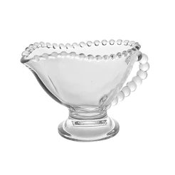 Molheira Cristal Pearl 13x7x9cm 140ml | Bow 9xcm |Unitário, 2, 3 ou 4 Unidades | Wolff