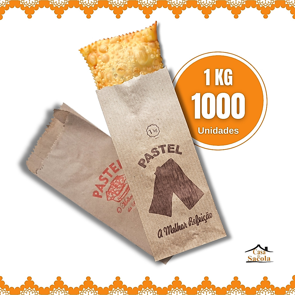 Saco 1kg Pastel Mix c/1000 un