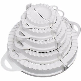 Conjunto Com 5 Formas Para Pastéis, Rissoles E Fogazzas Em Plástico - Super Fácil Para Fazer Em Casa