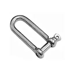 Manilha Reta Longa 8mm Inox