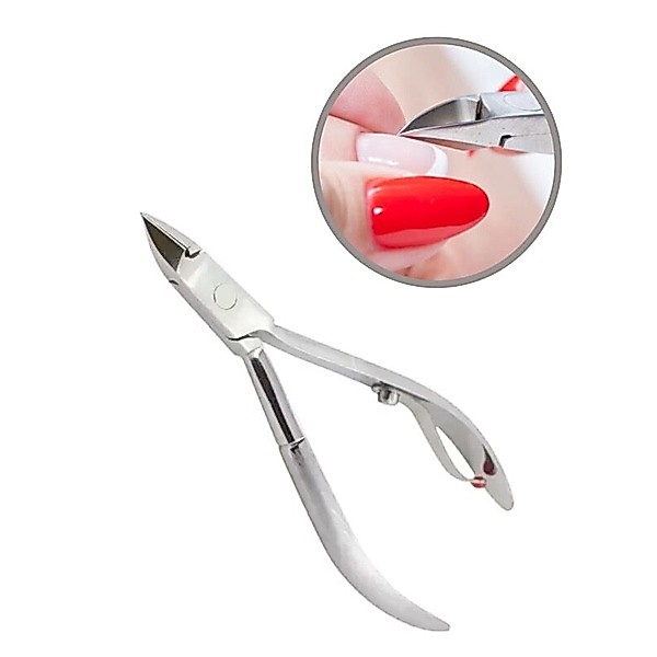 Alicate De Unha Inox Profissional Manicure Cortador Em Aço Inoxidável Para Os Dedos Dos Pés E Mãos