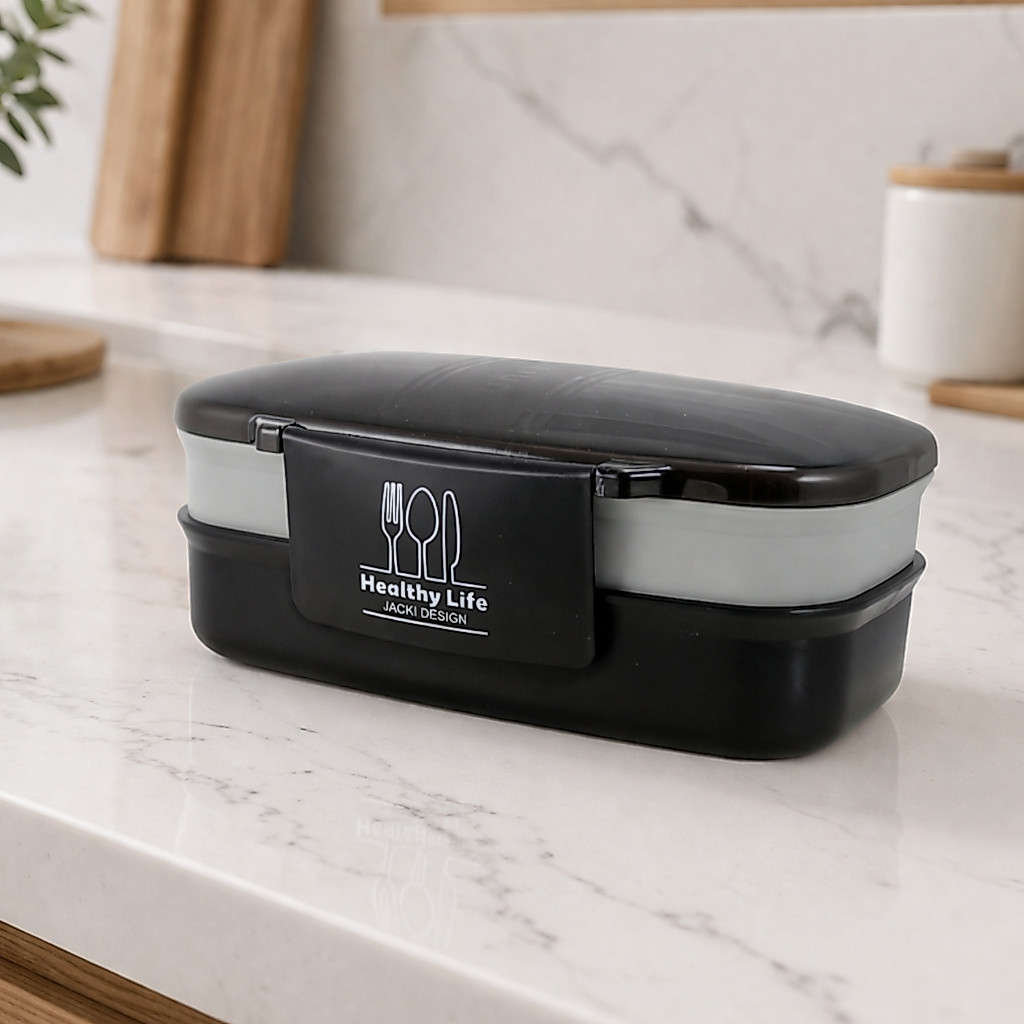 Pote Marmita Lunch Box 2 Andares 1.200ml Livre de BPA | Jacki Design