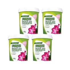 04 Fertilizante Adubo Rosa do Deserto 400g - Forth