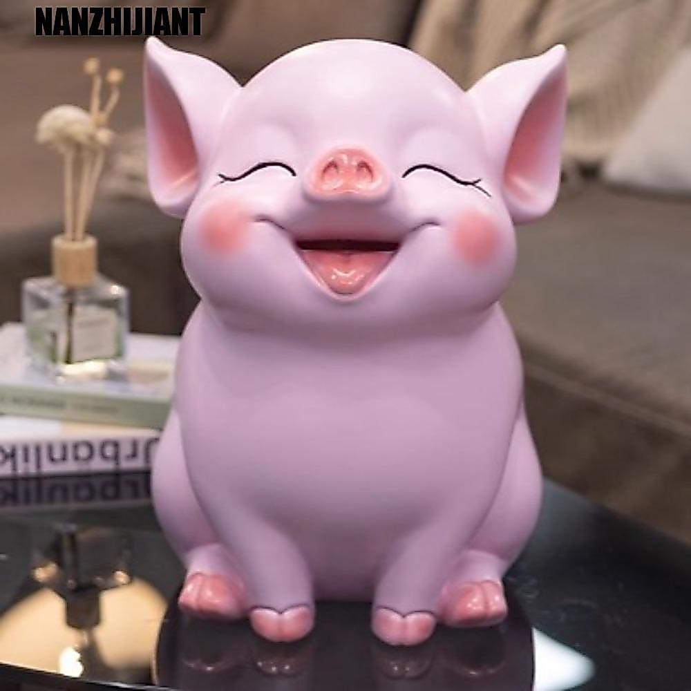 Cofrinho De Porco NANZHIJIANT , Caixa Decorativa De Poupança De Animais Que Pode Ser Aberta , Caixas De Dinheiro De Dese
