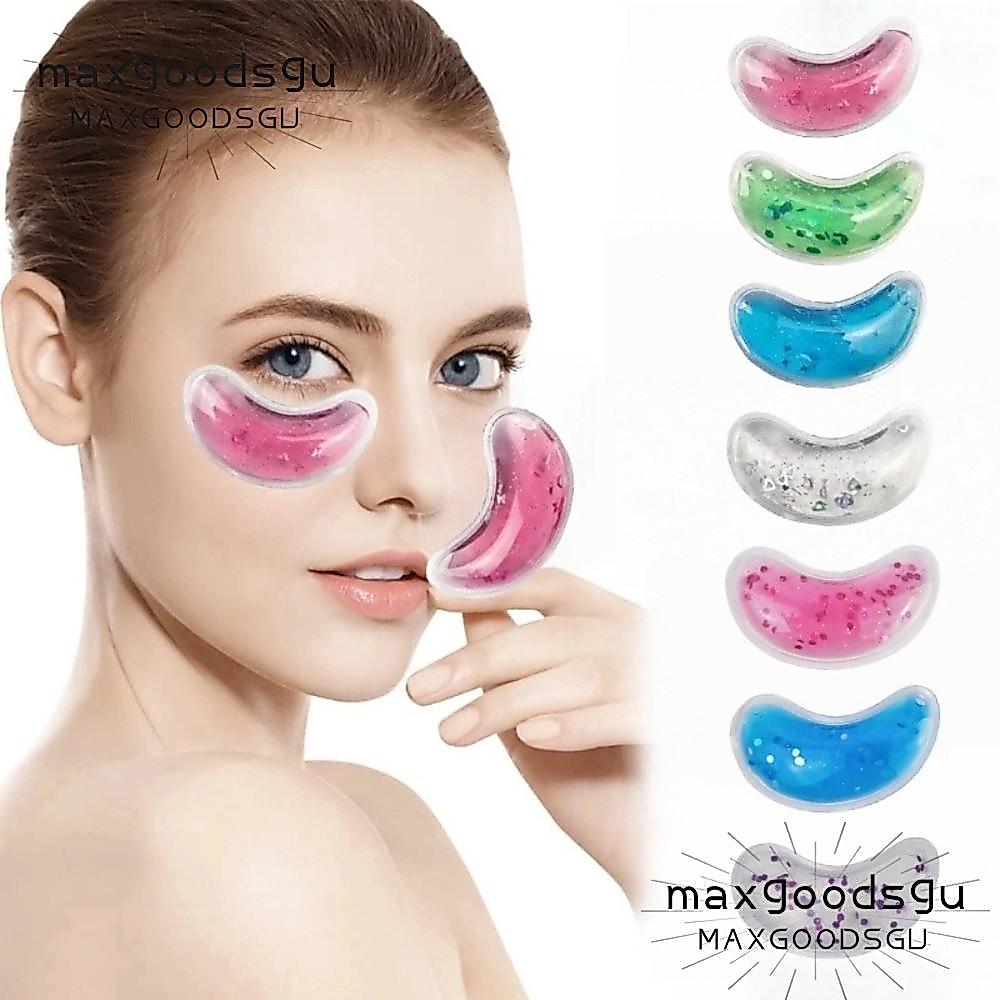 MAXGOODS Patches Para Os Olhos , Almofada Em Gel De Compressa Quente E Fria , Sensação De Gelo Reutilizável , Olho Frio