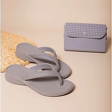 Chinelo Feminino Puf Ortopédica de Dedo Leve e Macio Confortável Leve Macio