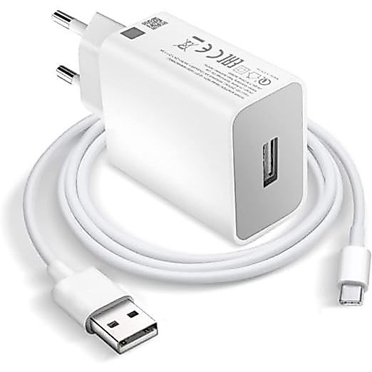 Carregador Turbo Micro Usb V8 Compatível com Xiaomi Redmi 12C Redmi 5 Redmi 6 Note 5 6 Pro Redmi 7A
