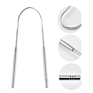 Raspador Lingua Removedor Aço Inox mal hálito
