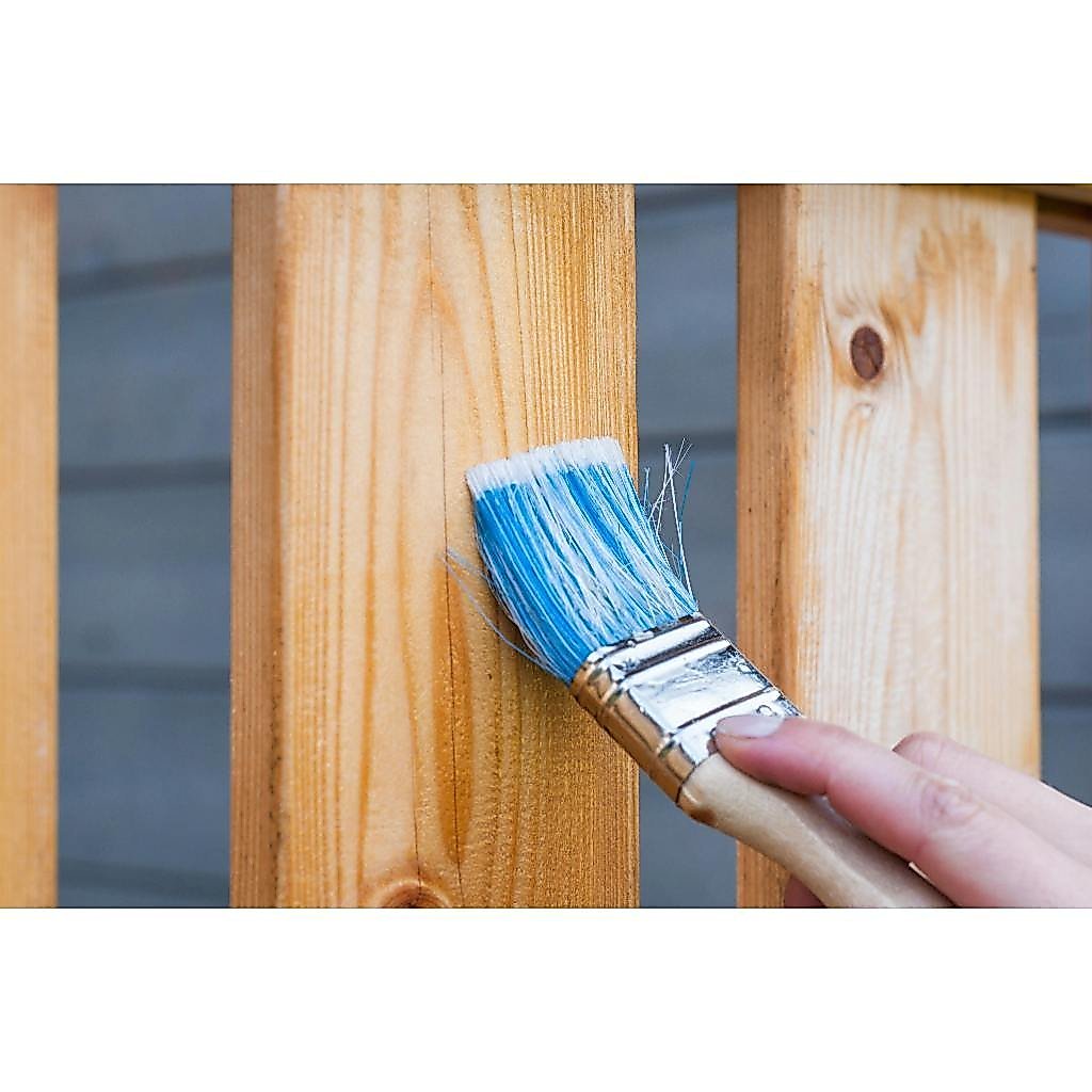 Spray Verniz Pu Brilhante Para Madeira e Metal Interno Rust Oleum — imagem 2 de 2