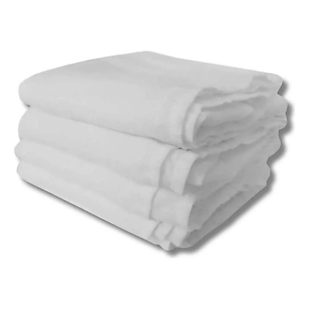 Toalha de Pano Luxo Branca Com 3 Unidades 1,20m x 70cm Cremer — imagem 2 de 2