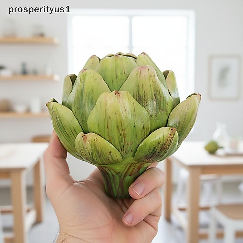PRS Modelo De Alcachofra Falsa Realista , Vegetal Falso , Decorativo , Destaque Para Casa , Decoração De Enchimento De V