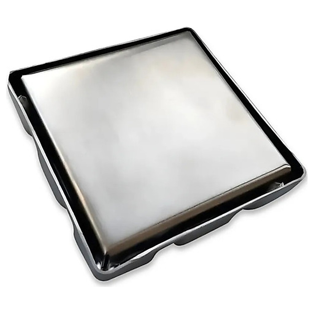 Ralo Oculto 15cm Flux Hidro Inox Embutir Redondo Banheiro Area Serviço