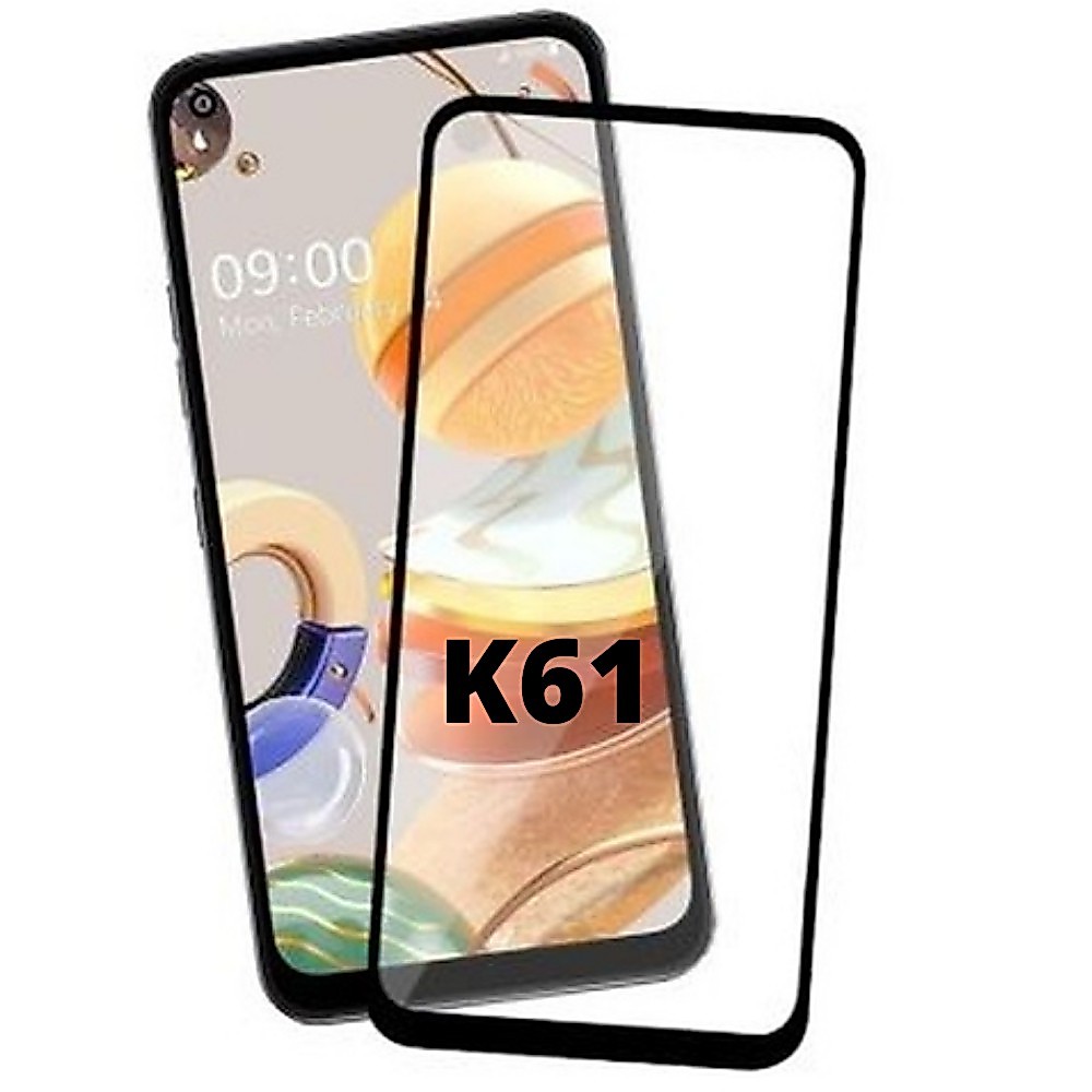 Película De Vidro LG K61  3d/9d/11d  Para Celular Mais Kit Limpeza
