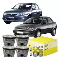 Kit Pistão Anel Standard Corsa Celta Prisma Classic