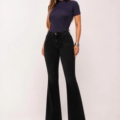 Calça Flare Feminina Premium Planet Girls
