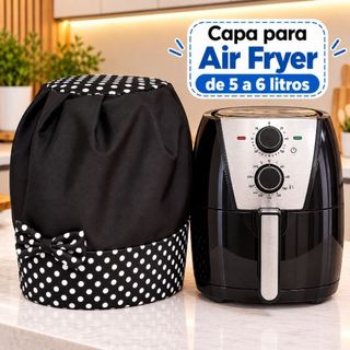 Capa Para Air fryer Fritadeira elétrica 5,5 Litros