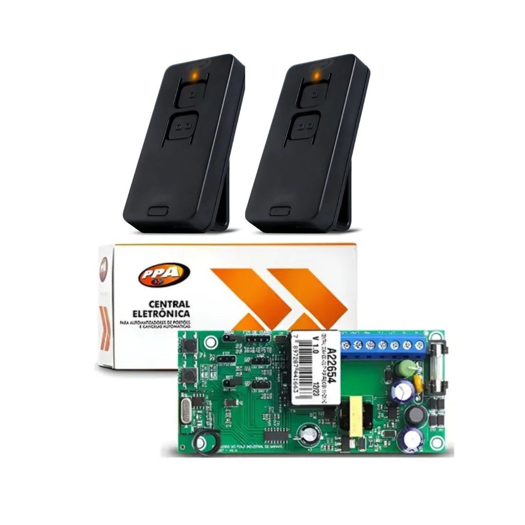Kit Central Motor Agility Pop Freio A22654 + 2 Controles Remoto Zap Pop PPA