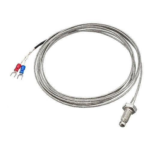 Sensor De Temperatura Termopar Tipo K 0 A 600cº 10mm