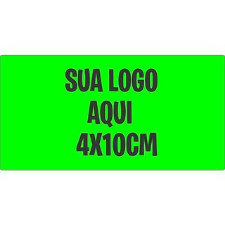 Adesivos Personalizados com sua logo - Retangular 4x10 cm