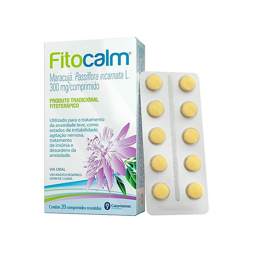 Fitocalm Catarinense 300mg 20 comprimidos