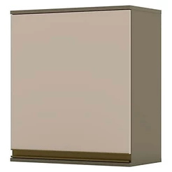 Armário Aéreo Cozinha Évelin 1 Porta Duna/Cristal - Henn