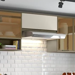 Armário Aéreo de Cozinha 80 Cm 1 Porta Basculante Connect Henn