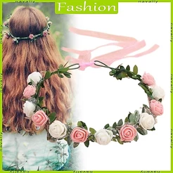 nava Headbands Feminino Noiva Coroa Para Festa Casamento Fornecimento Floral Guirlandas Cabelo Headban