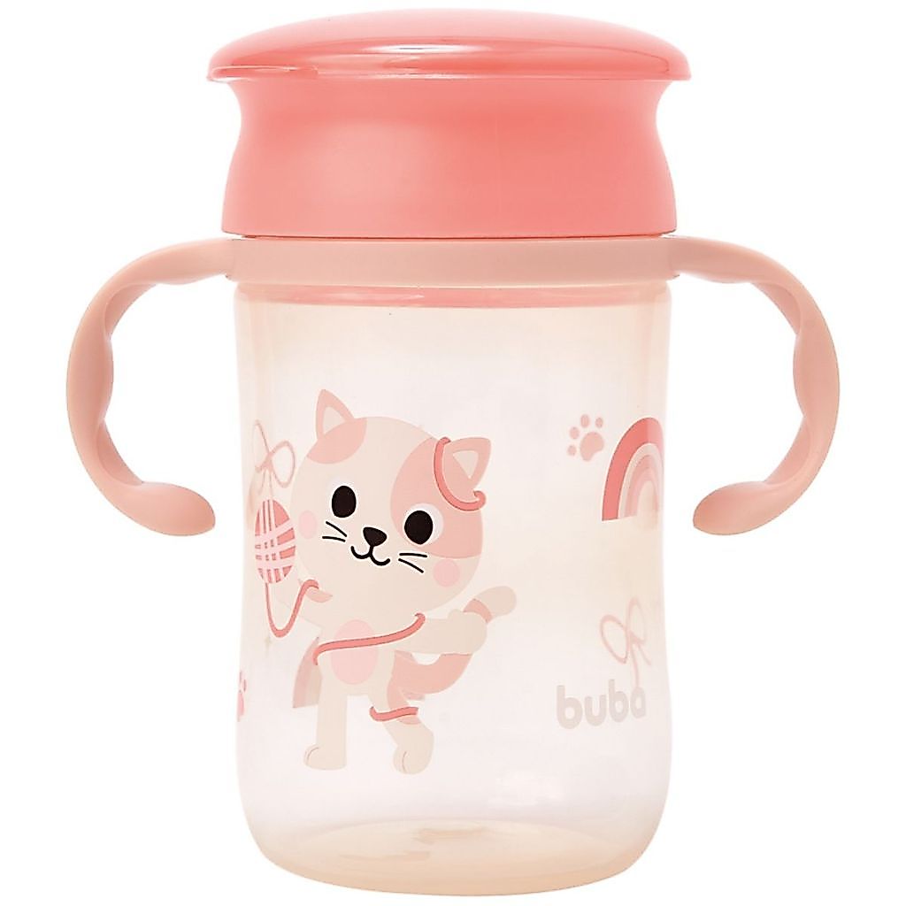 Copo de Treinamento Buba Zoo Gato 22187 - Buba