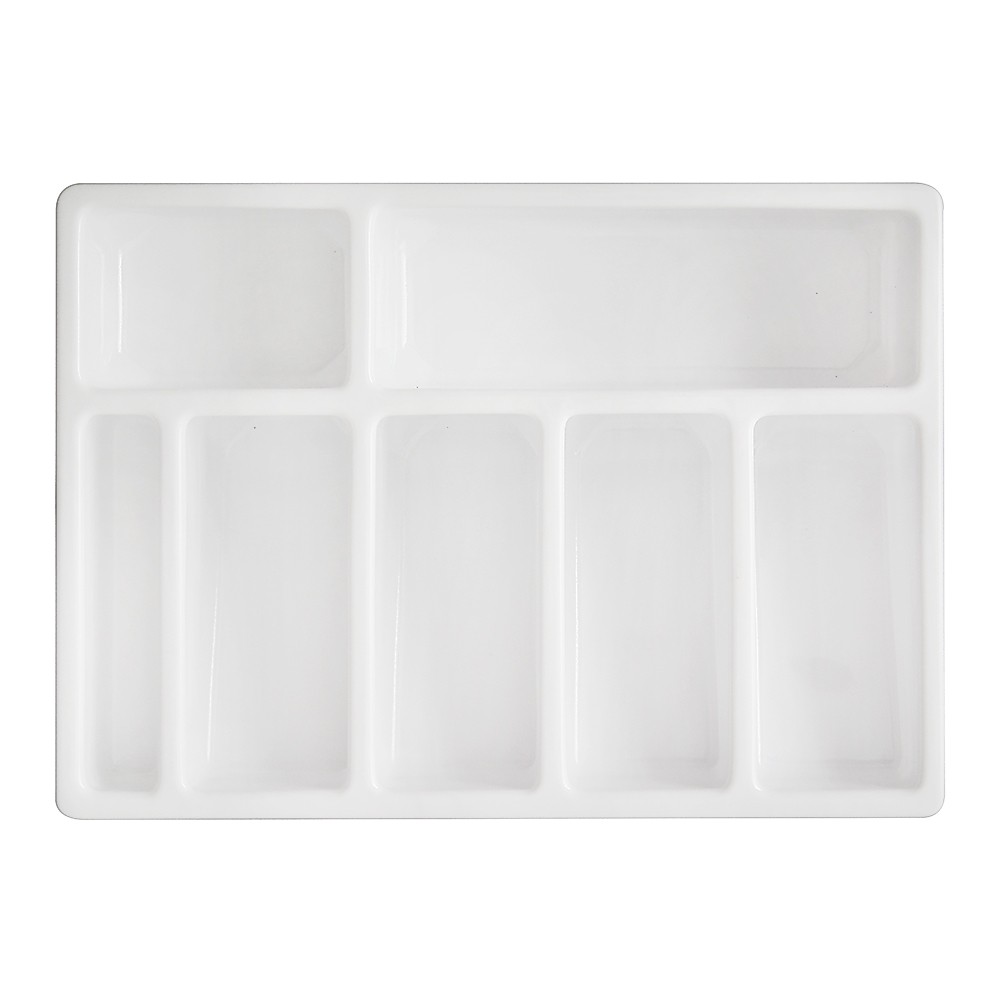 Organizador Notas Dinheiro Plástico Resistente Branco ON-04