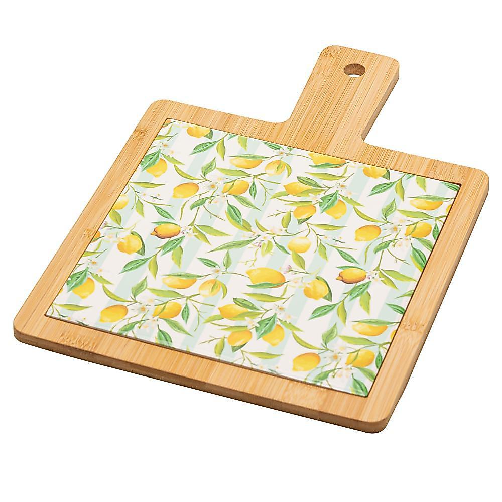 Kit Tábua de Queijo Siciliano 3 Peças com Bandeja Faca Dourada para Frios Petiscos Aperitivos Mesa Posta Vinhos Presente