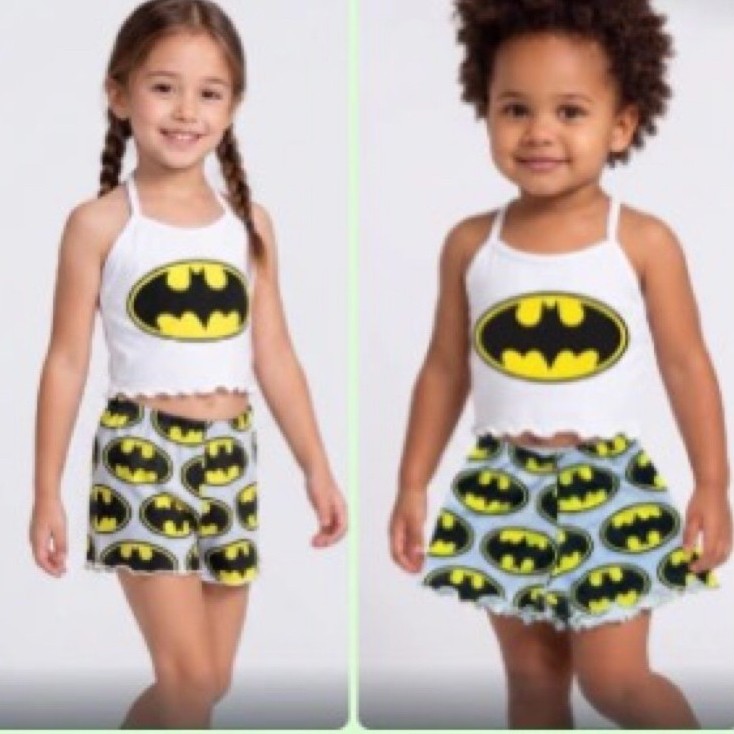 Baby-Doll Infantil com Estampa Fofa