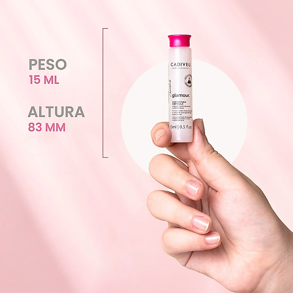 Cadiveu Ampola Glamour 30 Ampolas de 15ml — imagem 2 de 2