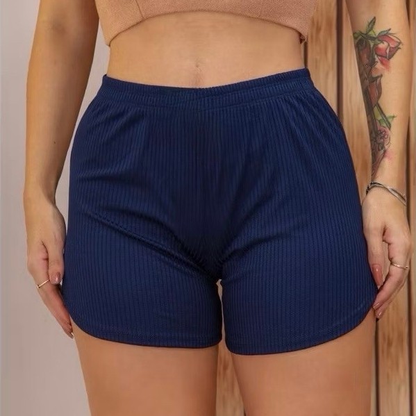 Kit Com 2 Shorts Canelado P M G e GG — imagem 2 de 2