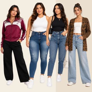 ✨ Calça Jeans Feminina – Brechó / Garimpos