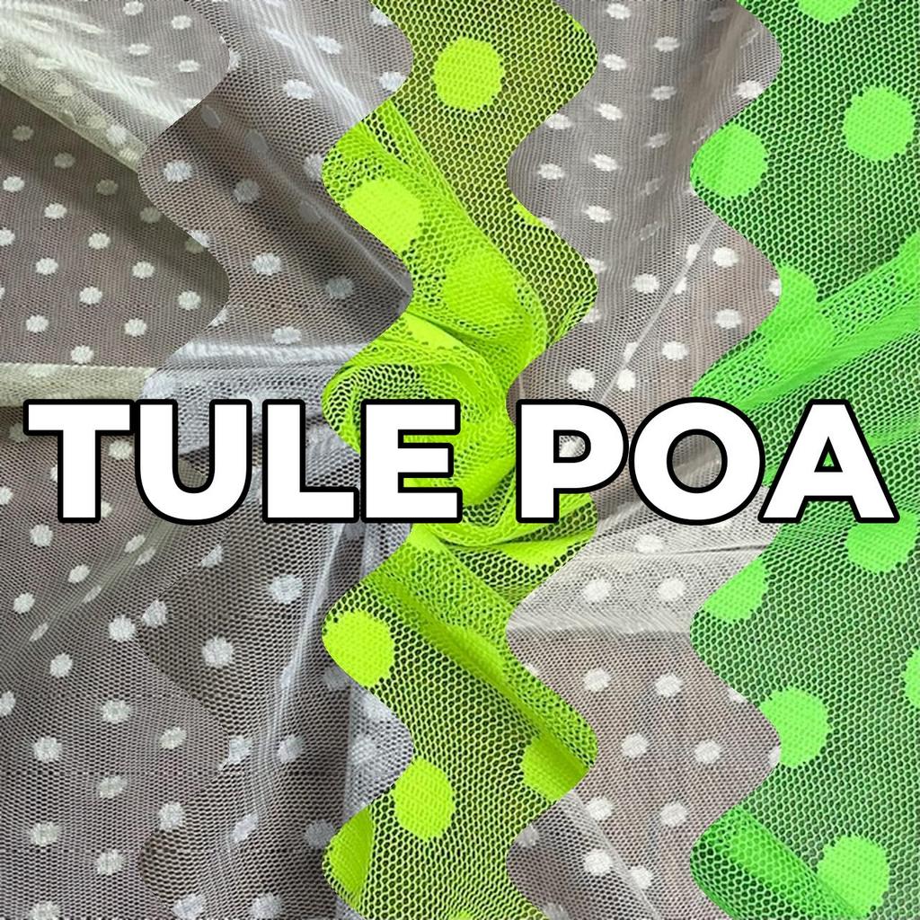 10 Metros Tecido Tule Com Poa Dots | Tule de Bolinha | Vestidos, Saida de praia (10m x 1.50m)