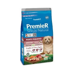 Ração Premier Seleção Natural para Cães Adultos Raças Pequenas Frango com Batata Doce