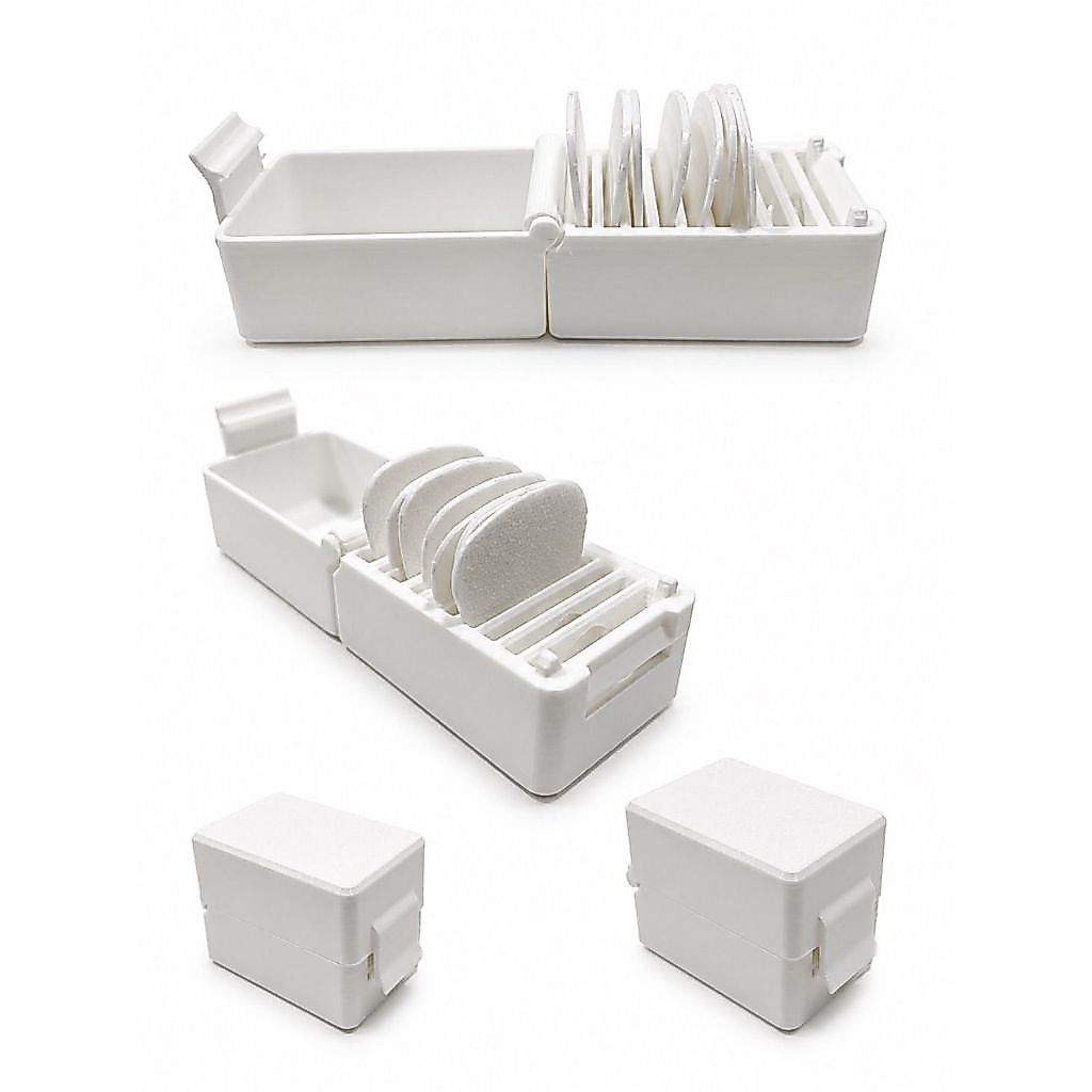 Porta Palhetas Compacto Para Instrumentos Musicais