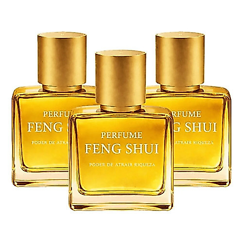 3 Perfumes Feng Shui Prosperidade Riqueza Sucesso Unissex