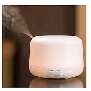 Umidificador Difusor Aromatizador  Ultrassônico Estilo Branco com Led 7 cores com controle